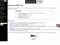 Advancedhtml.co.uk