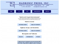 Hadronicpress.com