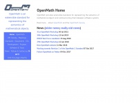 openmath.org Thumbnail