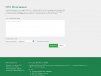 csscompressor.com Thumbnail