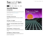 fiveoutoftenmagazine.com Thumbnail