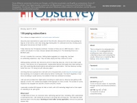 Obsurvey.blogspot.com