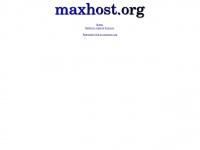 maxhost.org Thumbnail