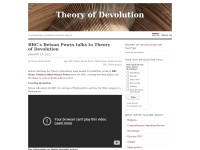 Theoryofdevolution.wordpress.com