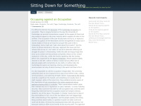 sittingdownforsomething.wordpress.com Thumbnail