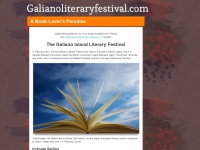 Galianoliteraryfestival.com