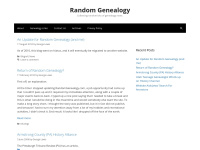 randomgenealogy.com Thumbnail