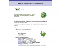 computational-sustainability.org Thumbnail
