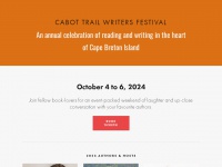 cabottrailwritersfestival.com Thumbnail