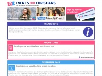 eventsforchristians.co.uk Thumbnail