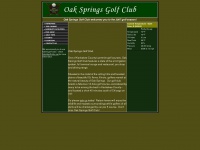 oakspringsgolfclub.com Thumbnail
