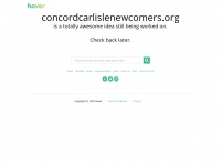 Concordcarlislenewcomers.org