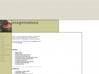 Exagminations.tripod.com