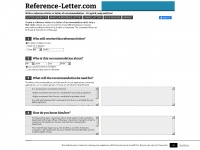 Reference-letter.com
