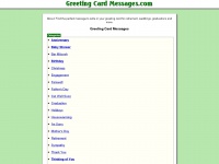 greetingcardmessages.com Thumbnail