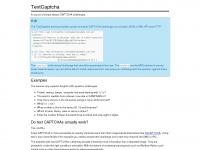 Textcaptcha.com