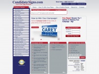 candidatesigns.com Thumbnail