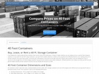40footcontainers.com Thumbnail