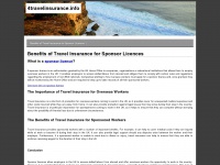 4travelinsurance.info Thumbnail