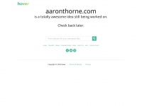 Aaronthorne.com