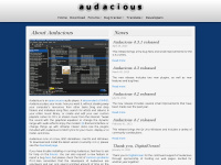 audacious-media-player.org Thumbnail