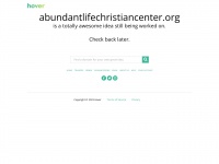abundantlifechristiancenter.org Thumbnail