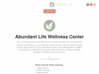 Abundantlifewellnesscenter.com