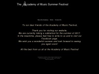 Academyofmusicfestival.com