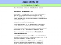 Accessibilitydc.org