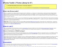 xforms-toolkit.org Thumbnail