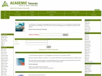 academictutorials.com