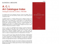 Aciartcatalogueindex.com