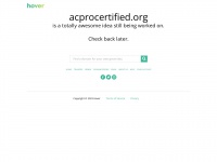 Acprocertified.org