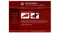 actingmatters.com Thumbnail