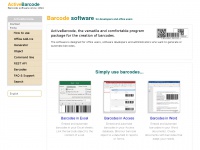 activebarcode.com