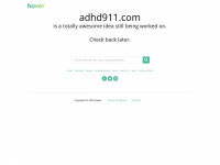 adhd911.com Thumbnail