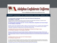 adolphusconfederateuniforms.com Thumbnail