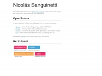 Nicolassanguinetti.info