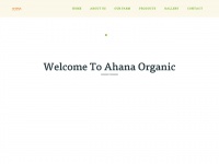 ahanaorganic.com