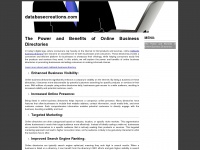databasecreations.com Thumbnail