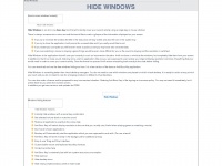 hide-windows.net Thumbnail