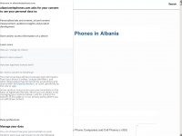 albaniatelephones.com Thumbnail