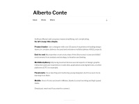 Albertoconte.com