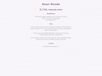 Alisonwooder.com