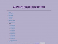 alizons-psychic-secrets.com Thumbnail