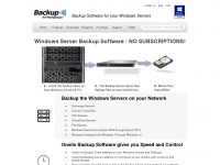 backup-for-workgroups.com Thumbnail