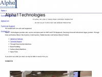Alpha1technologies.com