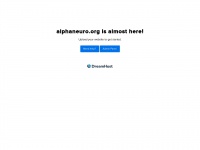 alphaneuro.org Thumbnail