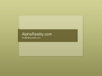 alphareality.com Thumbnail