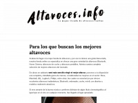 Altavoces.info